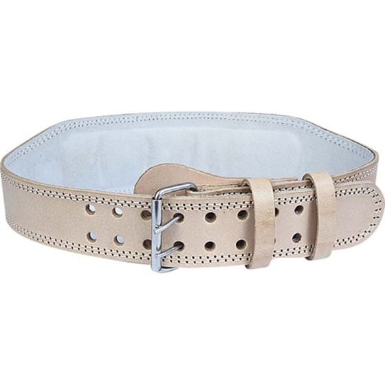 Ζώνη Άρσης Βαρών Amila 8331004 XLarge Δερμάτινη με Μαξιλαράκι - Μπεζ image 1