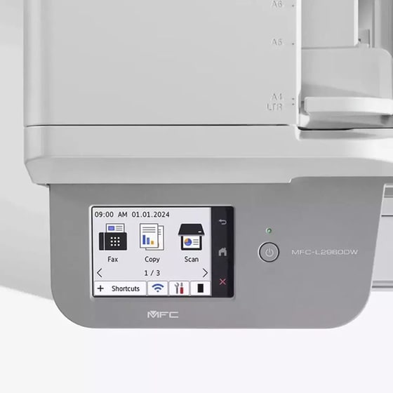 Brother MFC-L2960DW Ασπρόμαυρο Πολυμηχάνημα Laser Α4 με WiFi και Ethernet - Γκρι image 2