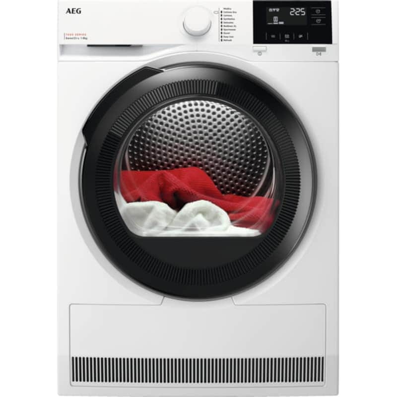 AEG AEG TR718L4E 8 kg A++ με Αντλία Θερμότητας Λευκό Στεγνωτήριο Ρούχων