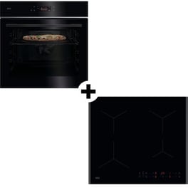 AEG TX7PB63FSB & TN64IA00FB 72 Lt Εντοιχιζόμενο Σετ Φούρνος και Εστία