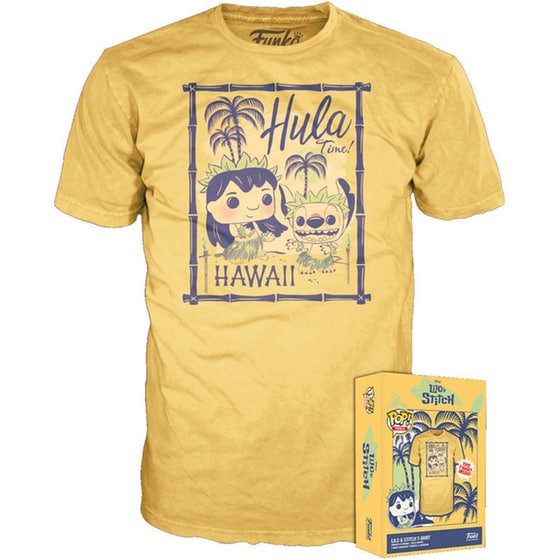 Funko Boxed Pop! Tees Disney: Lilo & Stitch - Hula T-Shirt (XL) image 0