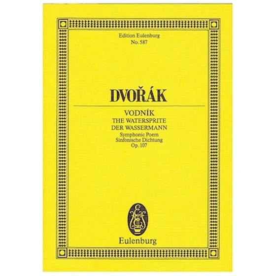 Dvorak - The Watersprite Op.107 [pocket Score] image 0