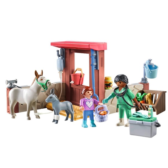 PLAYMOBIL® Country Starter Pack Φροντίζοντας τα γαϊδουράκια (71471) image 1