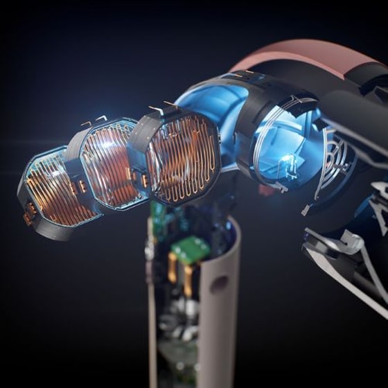 DYSON HD17 113332-01 Supersonic r™ Straight+Wavy Ceramic Σεσουάρ Μαλλιών 1700 W Pink/Rose Gold image 5