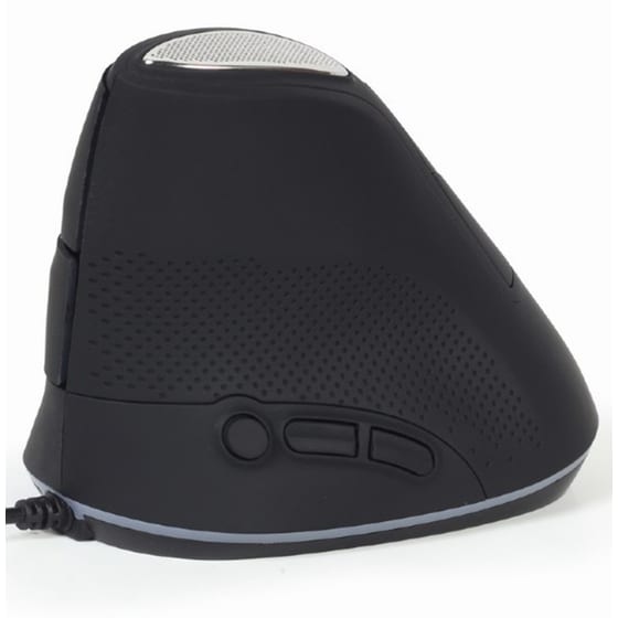 Gembird MUS-ERGO-03 Ενσύρματο Vertical Ποντίκι Μαύρο image 2