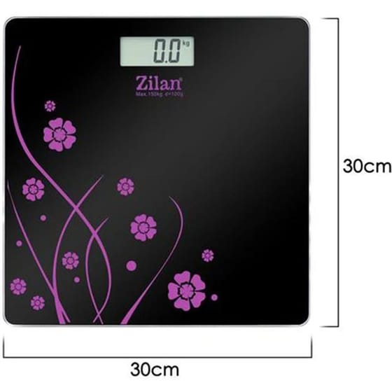 Ψηφιακή Ζυγαριά Σώματος Zilan ZLN7680 Μαύρο image 2