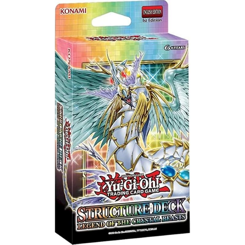 Yu-gi-oh! Structure Deck- Legend Of The Crystal Beasts Card Game (Konami)