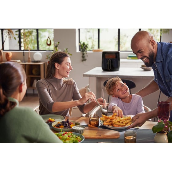 PHILIPS HD9257/80 3000 Series XL 1700 W με Αποσπώμενο Κάδο 5.6 L Μαύρο Φριτέζα Αέρος image 10
