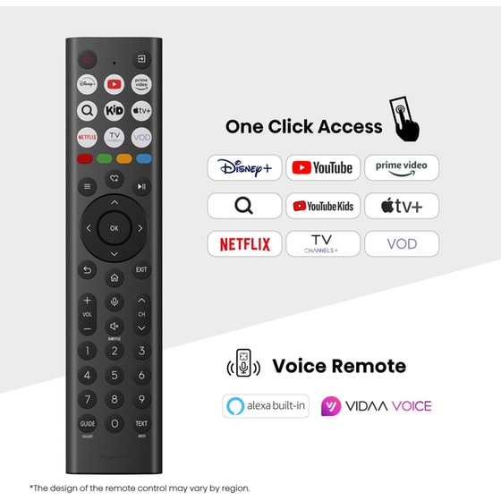 Hisense QLED 55" 4K Smart Τηλεόραση 55E7Q image 9