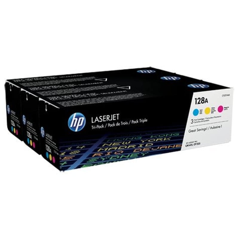 HP Toner HP 128A CF371AM Triple Pack - Πολλαπλό