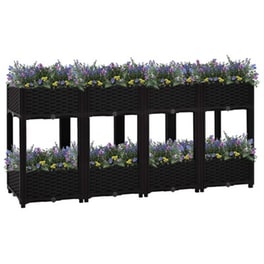 Vidaxl Ζαρντινιέρα 160 X 40 X 71 Εκ. Από Πολυπροπυλένιο