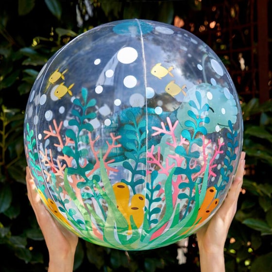 Φουσκωτή Μπάλα Παραλίας Legami 3D Sea Turtle - Μπλε image 1