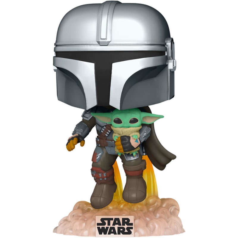 FUNKO Funko Pop! - Star Wars The Mandalorian - The Mandalorian with the Child 402