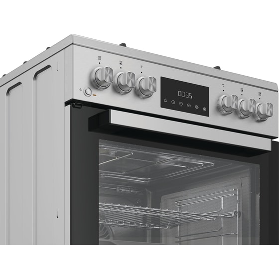 WHIRLPOOL W6G8LCSWX 72 Lt Inox Μεικτή Κουζίνα image 3