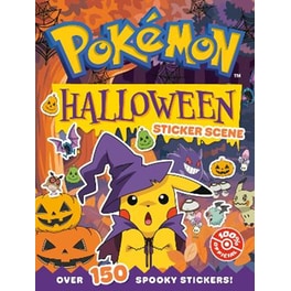 Pokémon Halloween Sticker Scene
