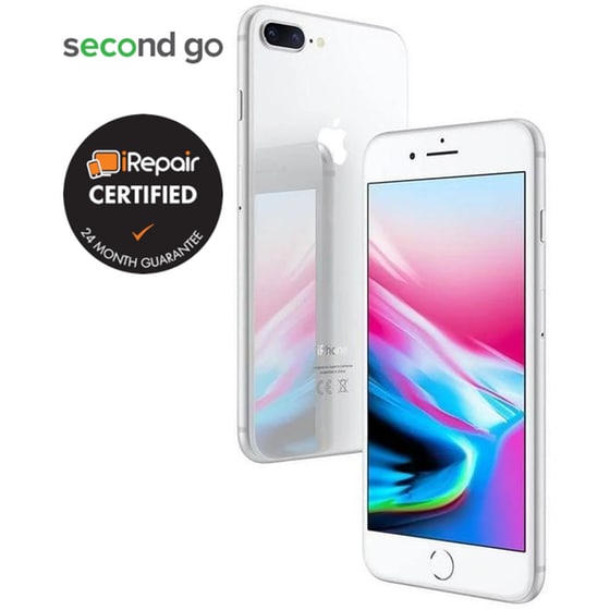 Μεταχειρισμένο Apple iPhone 8 Plus 64GB Silver second go Certified by iRepair image 5
