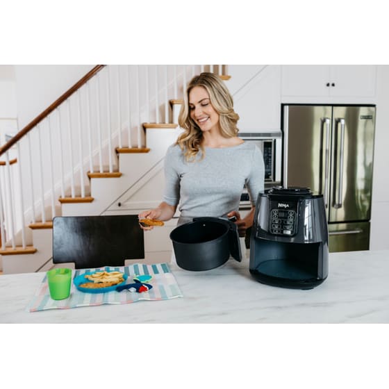 NINJA AF100EU με Αποσπώμενο Κάδο 3.8 L 1550 W Μαύρο Φριτέζα Αέρος image 4