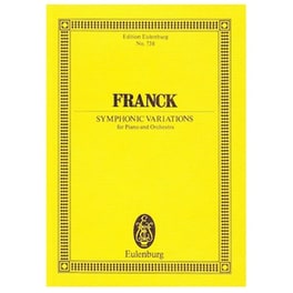 Franck - Symphonic Variations [pocket Score]