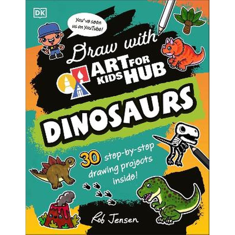Draw with Art for Kids Hub Dinosaurs