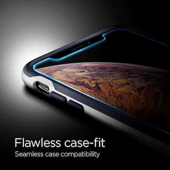 Προστατευτικό οθόνης Apple iPhone 11 Pro - Spigen Tempered Glass Alm Slim 2pcs image 2