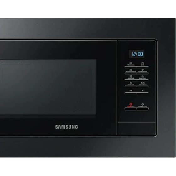 SAMSUNG MQ7000A Grill MWO 23 Lt Εντοιχιζόμενος Φούρνος Μικροκυμάτων Μαύρο image 3