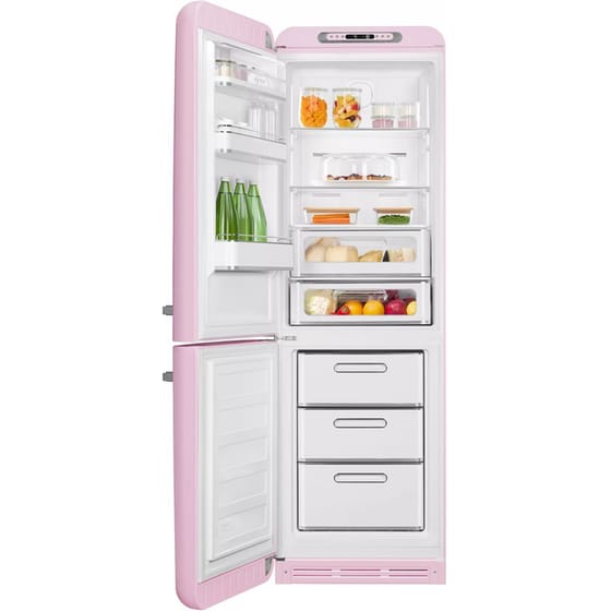 SMEG FAB32LPK6 332 Lt Total No Frost Ροζ Ψυγειοκαταψύκτης image 1