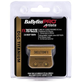 Ανταλλακτικό Κοπτικό Babyliss Pro Skeletonfx 2.0 Deep Tooth FX707G2ZE Dlc Titanium Gold