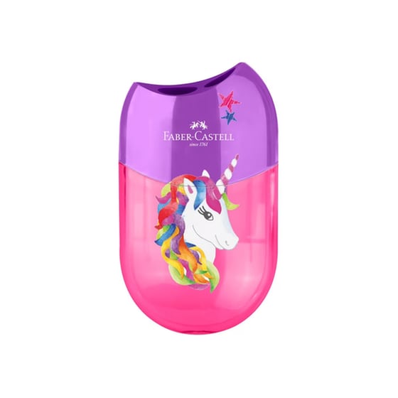 Ξύστρα Διπλή Faber Catell Dino & Unicorn image 1