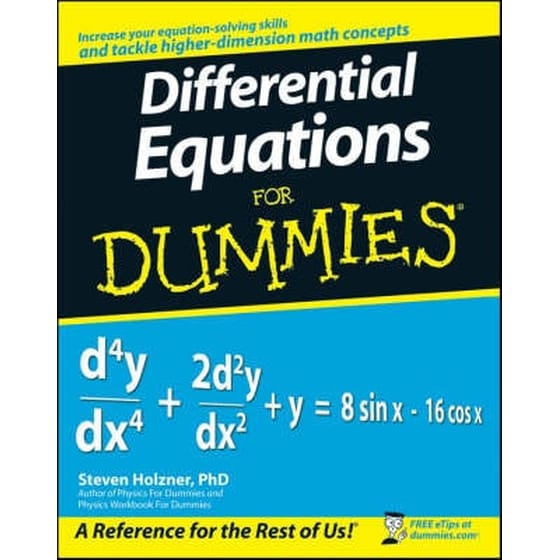 Differential Equations For Dummies image 0