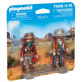 PLAYMOBIL® Western DuoPack Σερίφης και Ληστής (71508)