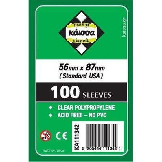 Kaissa Sleeves 56χ87 (std Usa) image 0