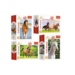 Παιδικό Παζλ Trefl Mini The World Horses (54 Κομμάτια)