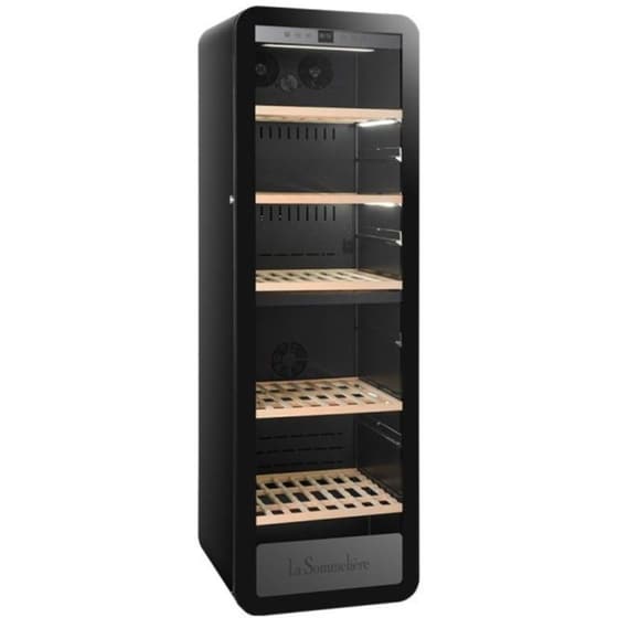 LA SOMMELIERE APOGEE190DZ για 181 Μπουκάλια Μαύρο Συντηρητής Κρασιών image 6