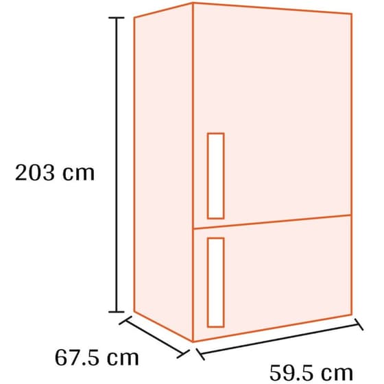 LG GBV3200CPY Total No Frost 387 Lt Ασημί Ψυγειοκαταψύκτης image 1