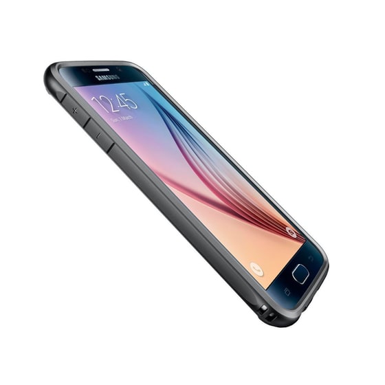 ΘΗΚΗ KIN SPIGEN GLX S6 HYBRID GUNMET image 1