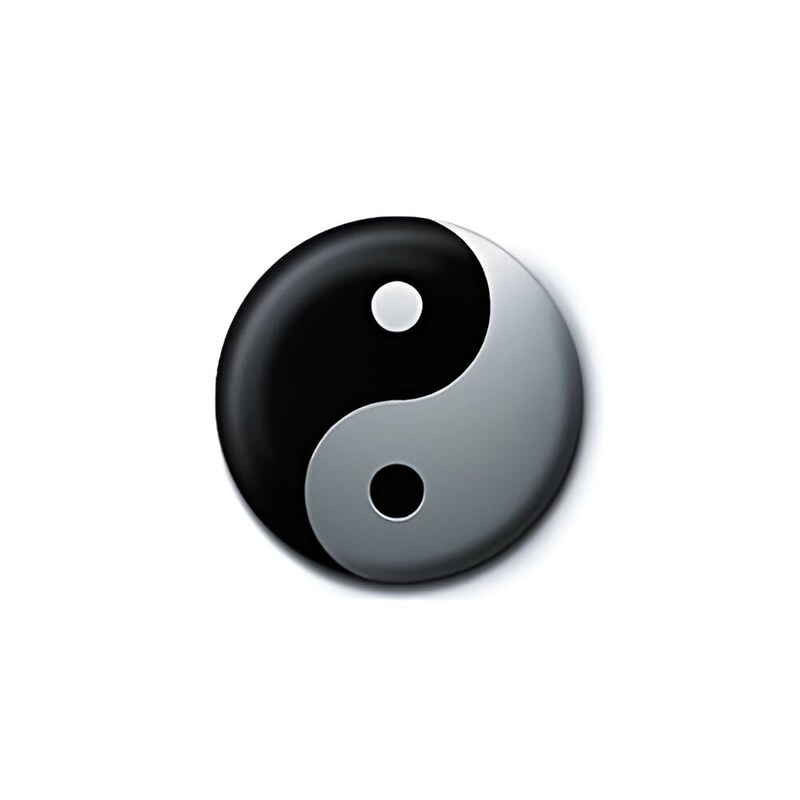 PYRAMID Κονκάρδα Pyramid Yin Yang Logo - Μαύρη/Λευκή