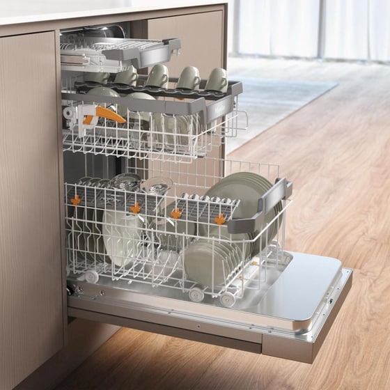 MIELE G 5940 SCi SL για 9 Σερβίτσια με AutoOpen Εντοιχιζόμενο Πλυντήριο Πιάτων Inox image 3