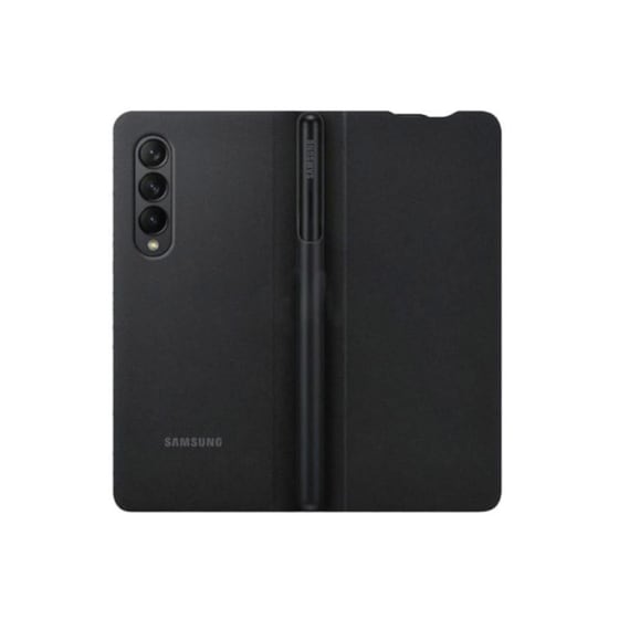 Θήκη Samsung Galaxy Z Fold 3 - Flip Case With Pen - Μαύρο image 1