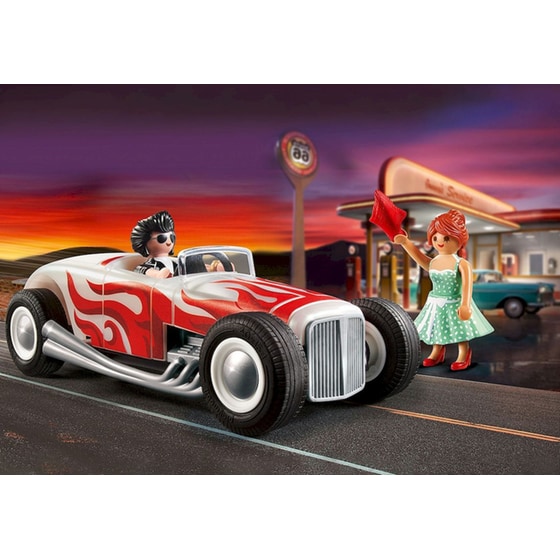 PLAYMOBIL® My Life Starter Pack Ζευγάρι με vintage αυτοκίνητο (71078) image 1