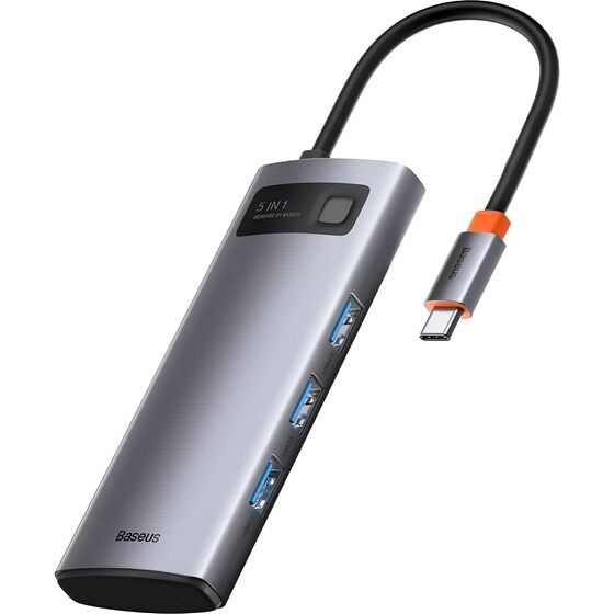 Docking Station Baseus CAHUB-CX0G 5-Port USB 3.0 συμβατό με USB-C image 0