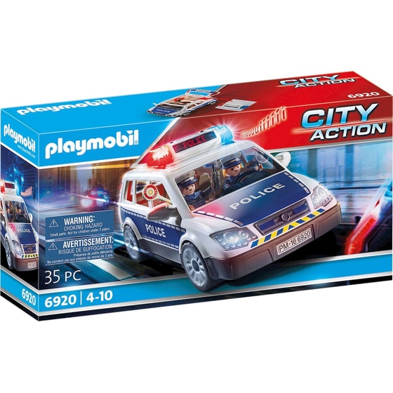 PLAYMOBIL® City Action Περιπολικό Όχημα με Φάρο και Σειρήνα (6920) image 0