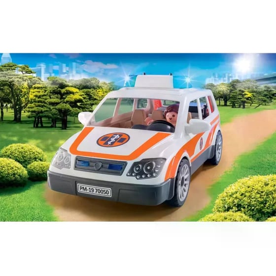 PLAYMOBIL® City Life Όχημα Πρώτων Βοηθειών (70050) image 5