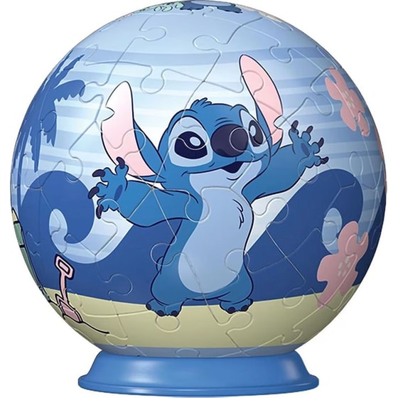 3D Παζλ Ravensburger Disney Stitch (55 Κομμάτια) 3 Σχέδια 1 Τμχ - Τυχαία Επιλογή Σχεδίου image 3