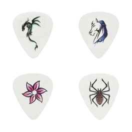 Πένα (1 Τεμάχιο) D'andrea Cool Plecs Tattoos Medium Shell