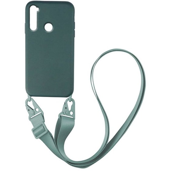 Θήκη Xiaomi Redmi Note 8T - Sonique Carryhang Liquid Silicone Strap - Πράσινο image 0