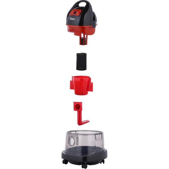 ZILAN ZLN8945 2000 W με Κάδο 8 lt Μαύρο Σκούπα Υγρών και Στερεών image 1