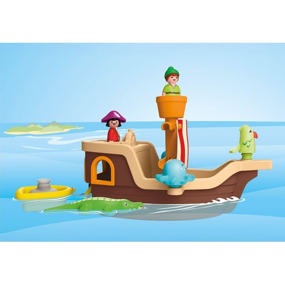 PLAYMOBIL® Junior & Disney: Ο Πίτερ Παν Και Το Πειρατικό Πλοίο Του Κάπτεν Χουκ (71769) image 3