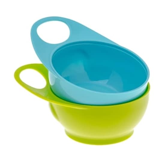 Brother Max Easy Hold Bowl - Σετ 2τμχ Μπωλ Φαγητού Σιελ/λαχανί image 0