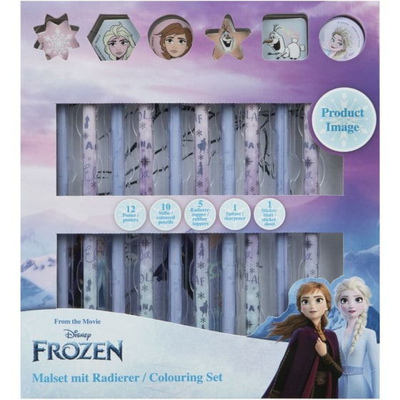 Σετ Ζωγραφικής Gim Frozen (29 Τεμάχια) image 0