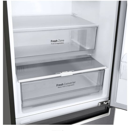 LG GBP62DSNCN1 Total No Frost 384 Lt Dark Graphite Ψυγειοκαταψύκτης image 4